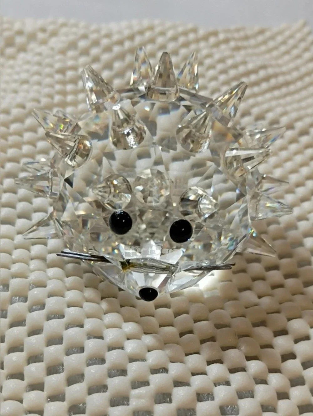 Swarovski Retired Summer  Meadow Hedgehog  Figurine EUC